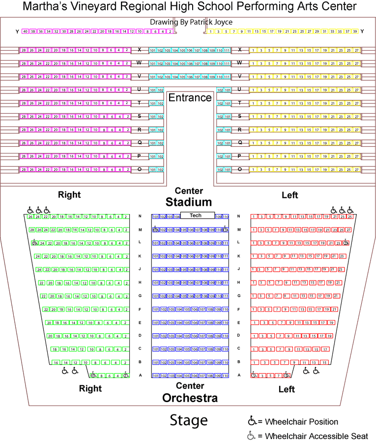Payomet Performing Arts Center Seating Chart